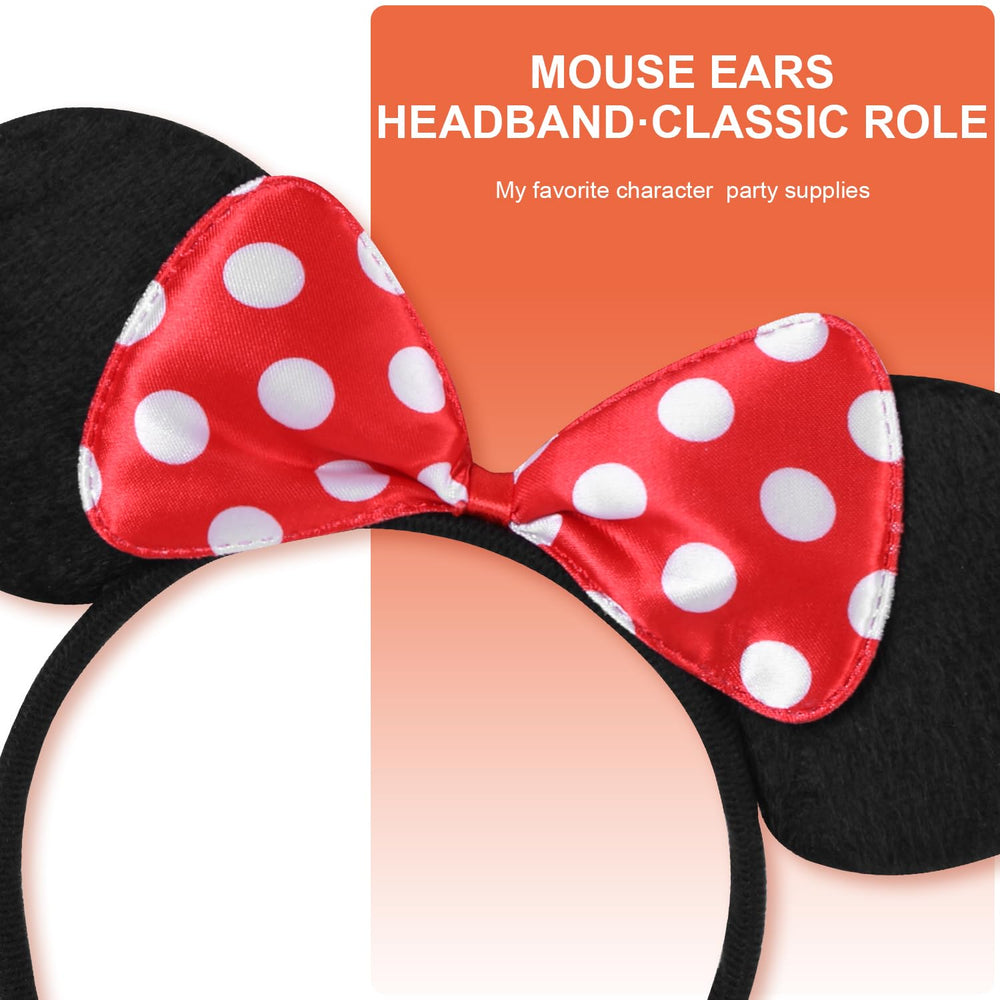 Swinnet party essentials mouse ears set enhances group celebrations and photo booths.