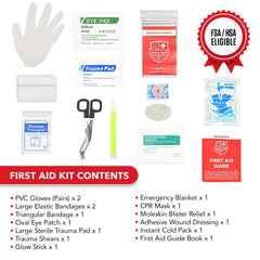 Swiss Safe bonus mini kit is portable for on-the-go needs.