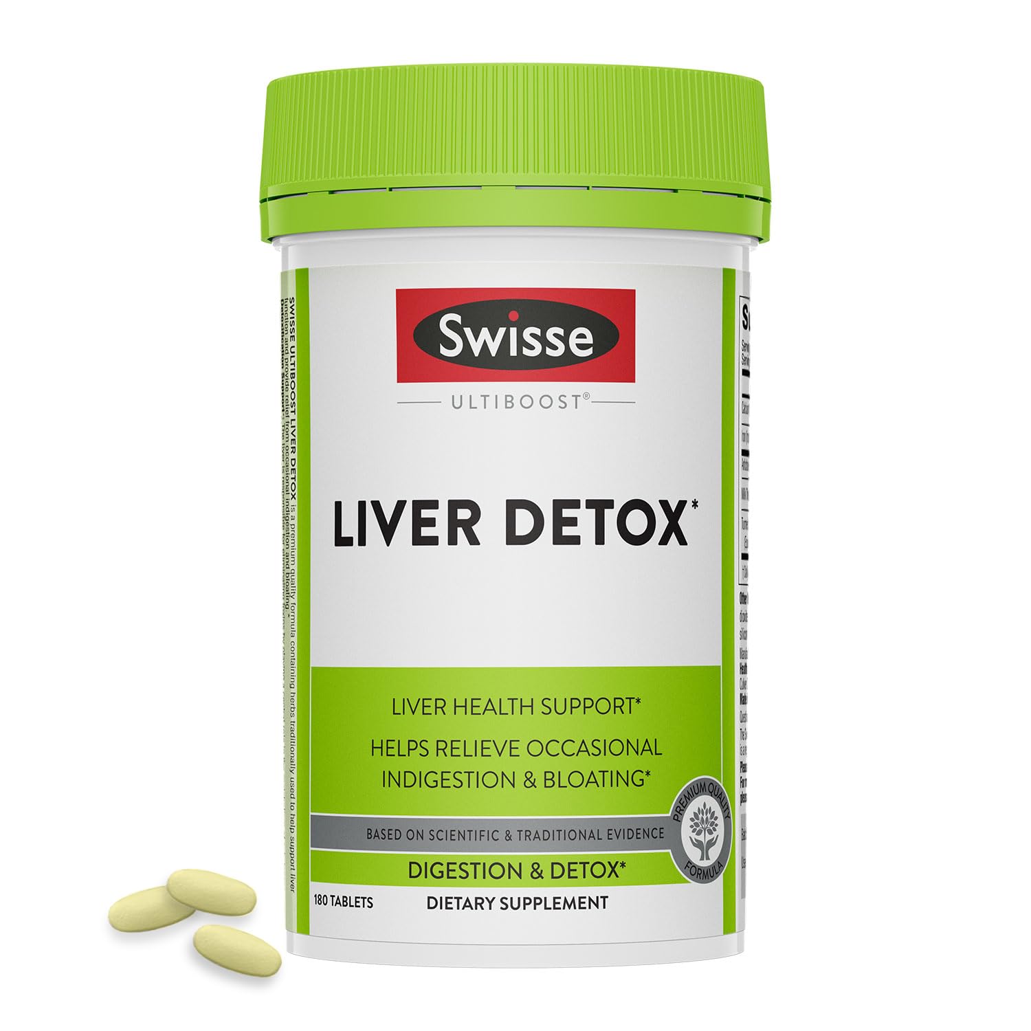 Swisse Milk Thistle Liver Cleanse Bottle for daily detox support.
