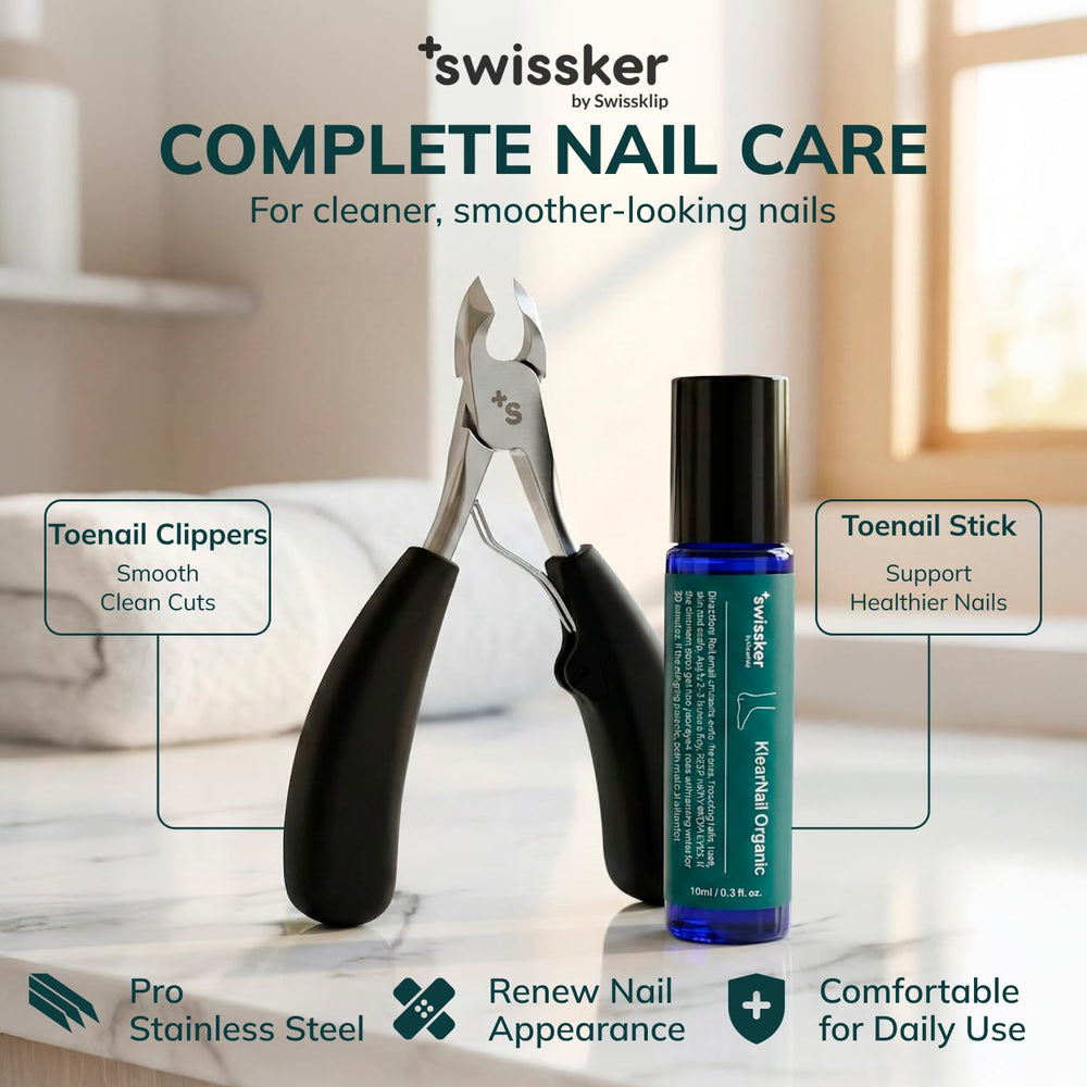 Swissklip KlearNail pack indicating 10 ml bottle for home use