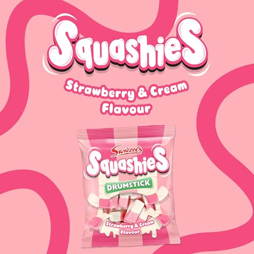 Swizzels Squashies Strawberry & Cream gluten-free treat, an easy gluten-conscious snack.
