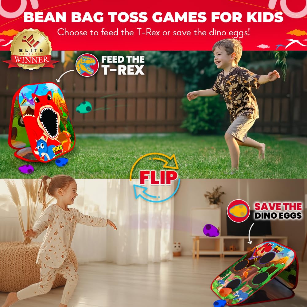 Swooc Dino Frenzy t-rex face sparks imaginative outdoor play.