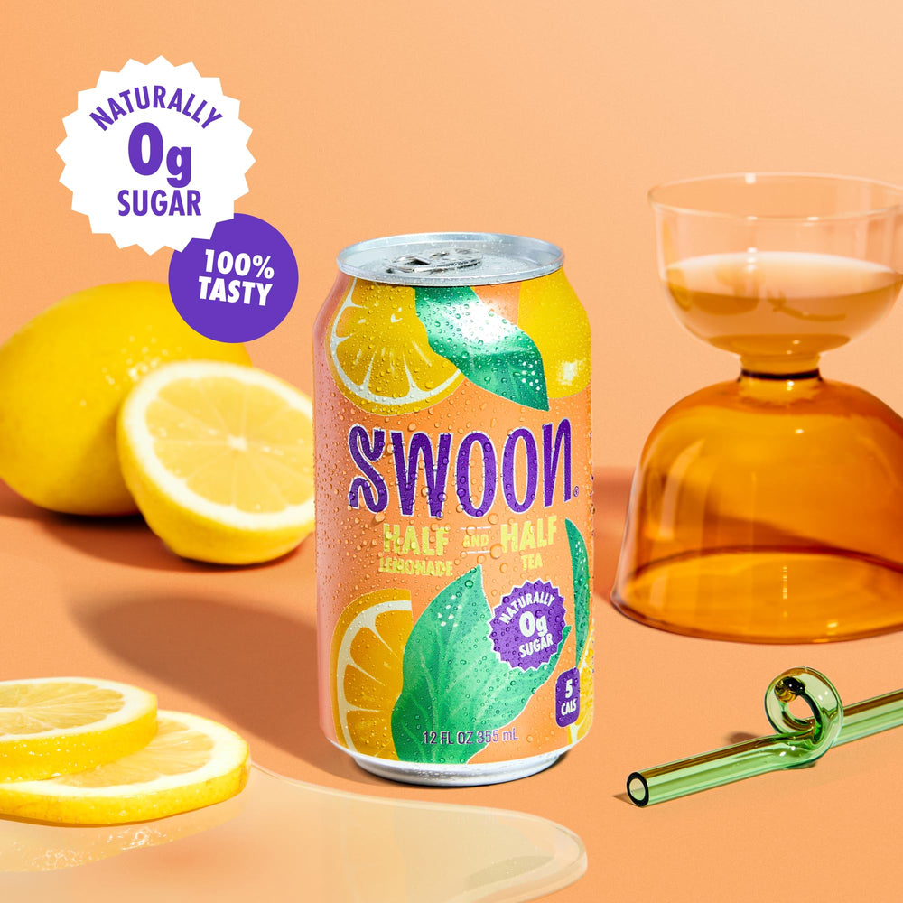 Swoon can emphasizes convenient ready-to-drink format with zero sugar.