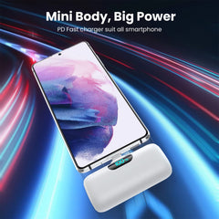 Swyop charger with a smart LCD display shows current charge level.