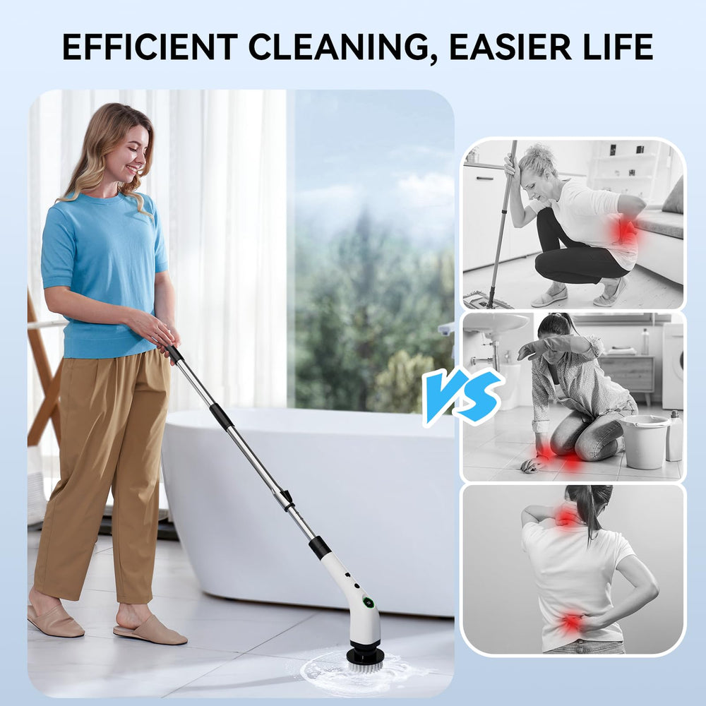 Wall hanging sticker and storage for Swyprrix scrubber accessories