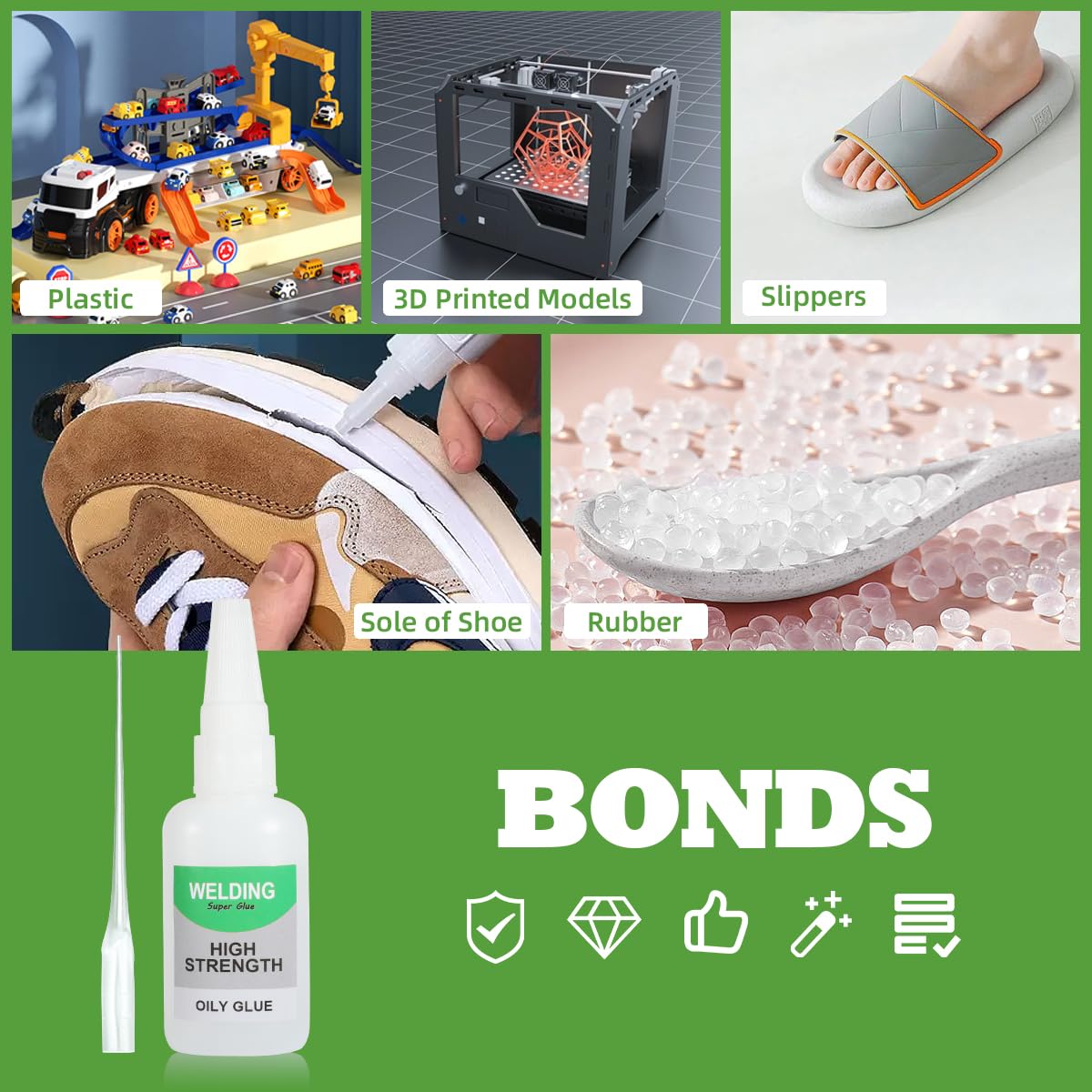 Ceramics and porcelain repair with SXhyf Jue-Fish glue for lasting hold.