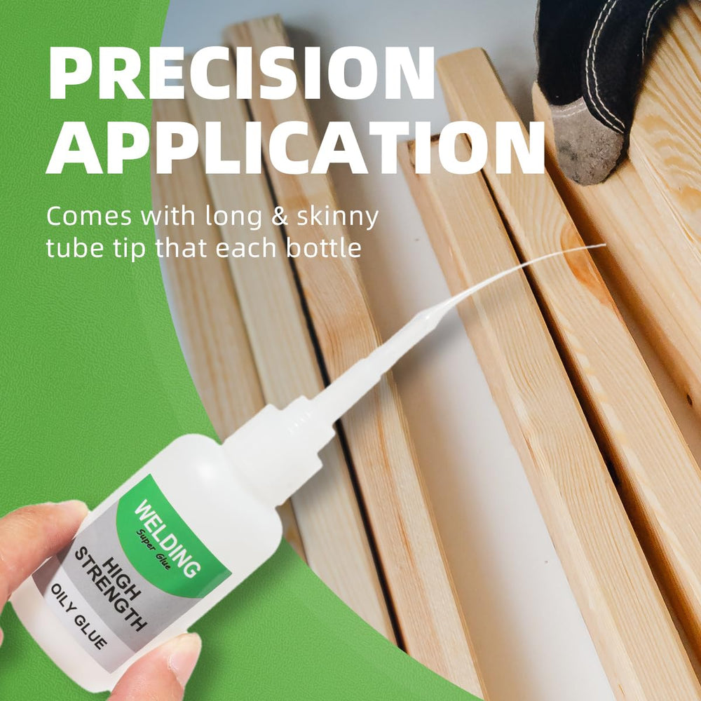 Fast-drying action in 10-25 seconds with low odor for quick fixes.