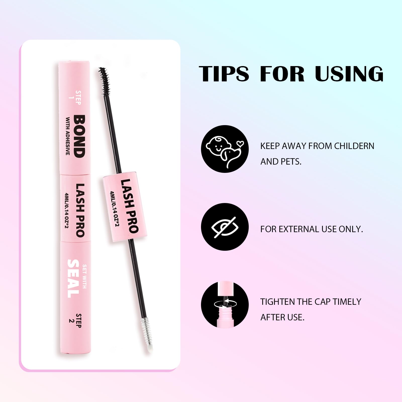 SY SHUYING Lash remover with cotton pad enables gentle removal