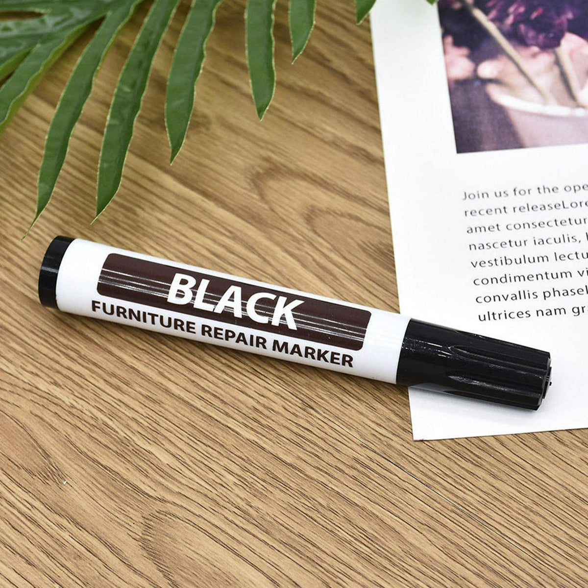 SYCOOVEN black repair marker restores scratches on wood