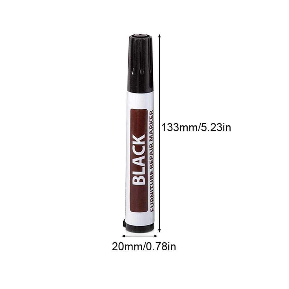 SYCOOVEN mahogany marker blends color on dark wood surfaces