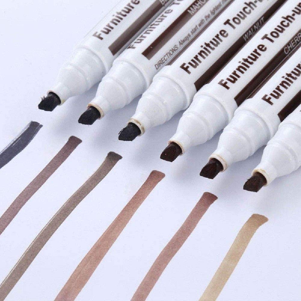 SYCOOVEN marker pen on wood surface for quick repairs