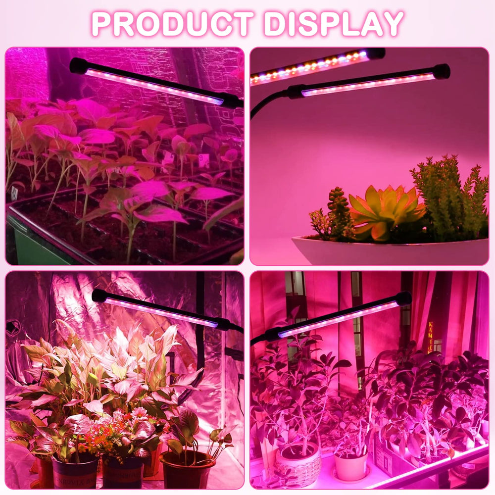 SYEIORAOM versatile grow light supports multiple plants at once