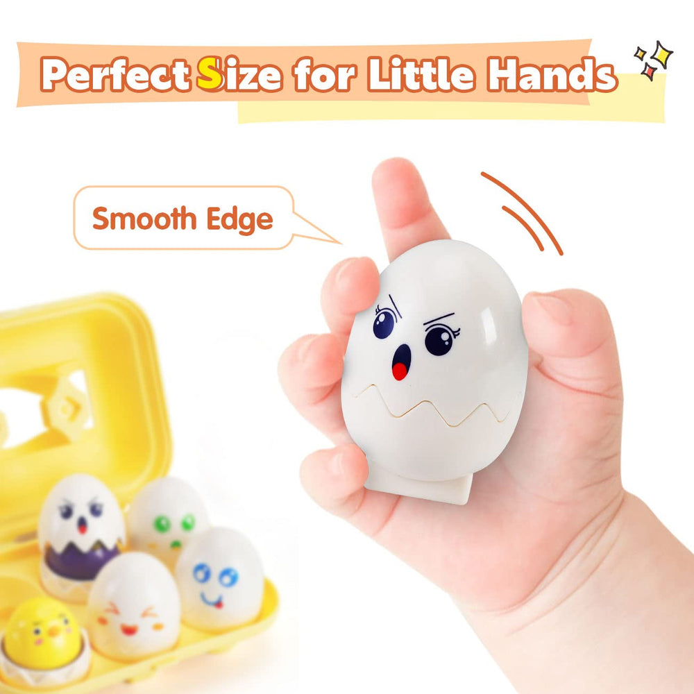 SYHLN durable storage case keeps eggs organized after playtime.