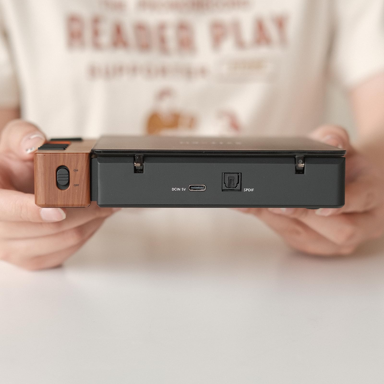 Syitren R300 CD player brown SPDIF out port for digital connection