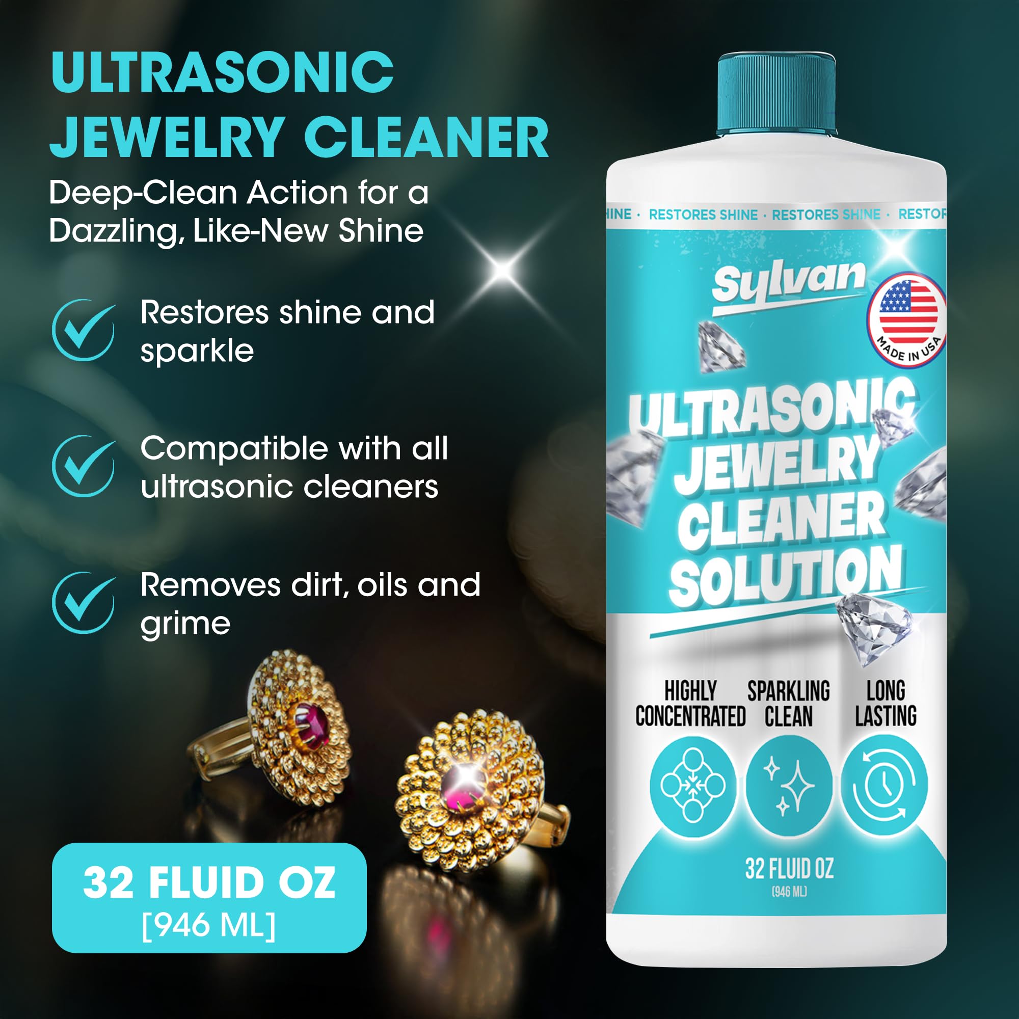 Sylvan Hills diamonds-gems-cleaning reveals enhanced brilliance.