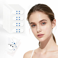 SYNATANA neck tape invisible packaging shows discreet design for daily firming under makeup.