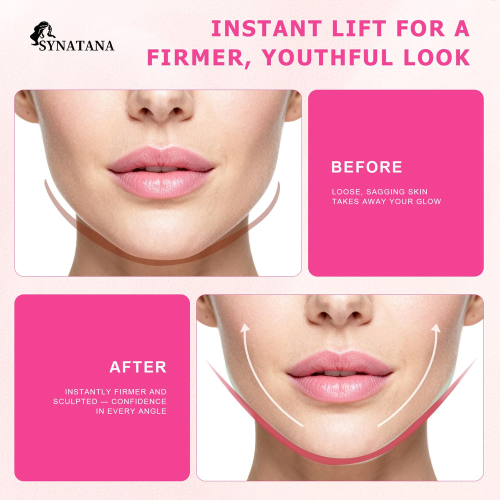 SYNATANA waterproof facial tape ensures secure wear under sweat and humidity.