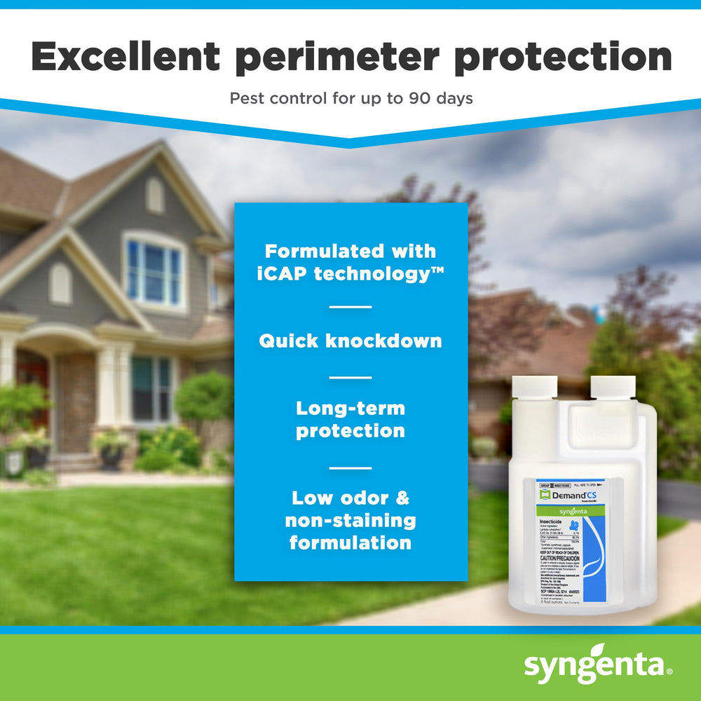 Indoor application scenario highlighting effective pest management with Demand CS
