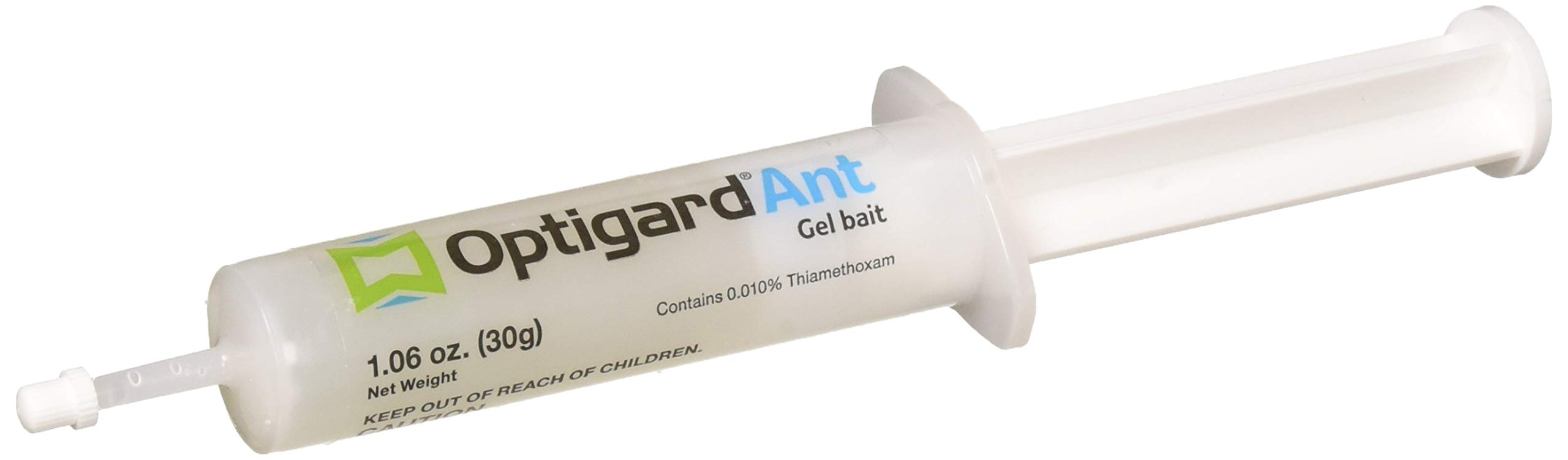 Syngenta Optigard Ant Gel Bait placed under appliance for discreet control.