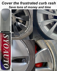 SYOAUTO fast-drying rim paint helps reduce rust after light road hazards.