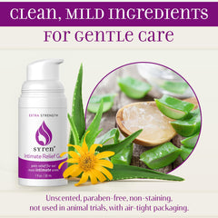 Syren 4% lidocaine label highlights potent formula for fast relief.