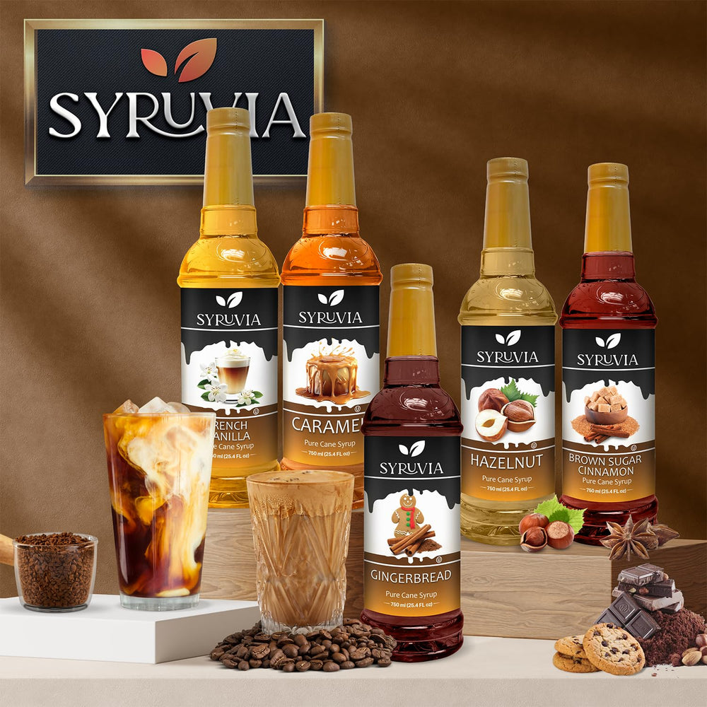 SYRUVIA coffee syrup elevates shakes and porridges with sweetness