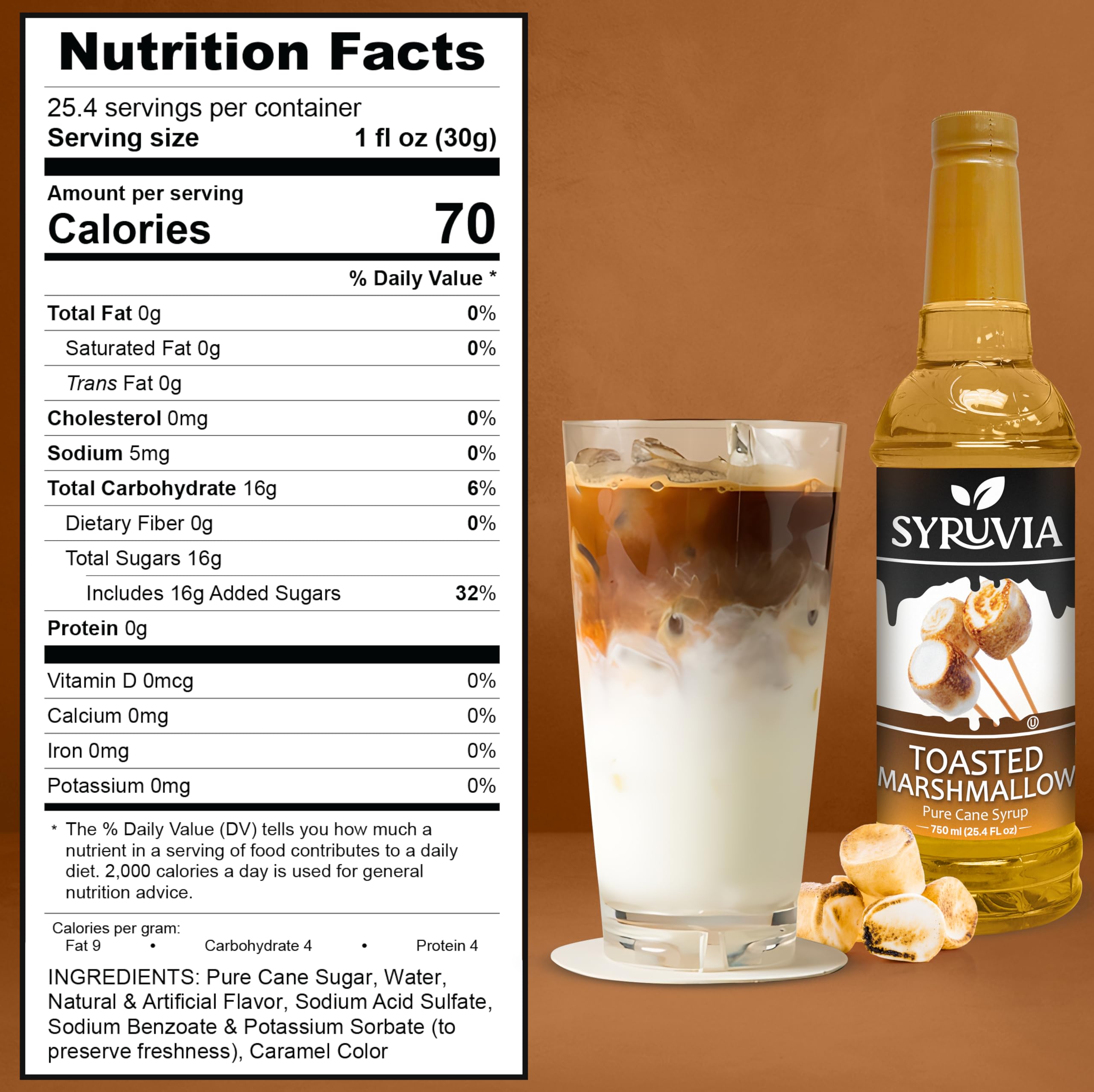 SYRUVIA coffee syrup pump-dispense enables easy, mess-free servings
