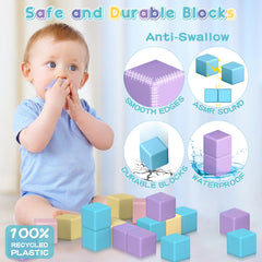 SYSKENI macaron blocks rustle softly, inviting tactile exploration.