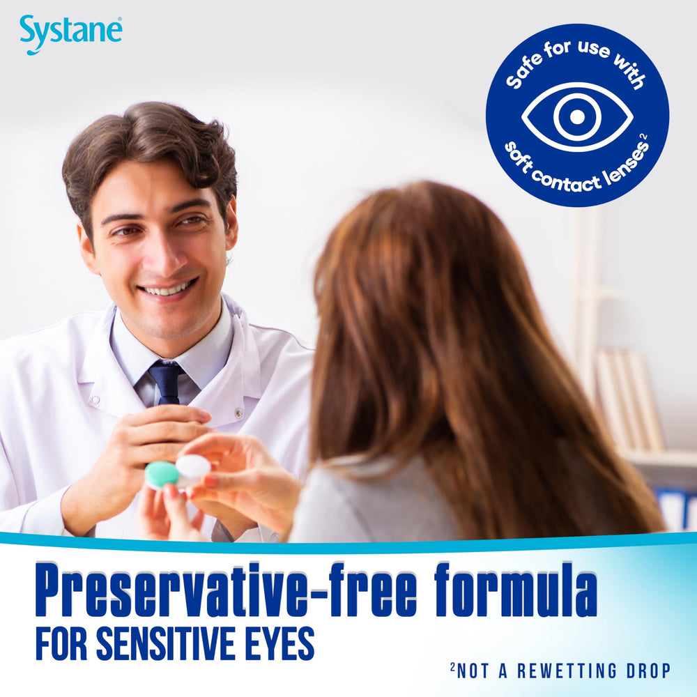 Systane Hydration safe for contact lens wearers during daily use