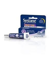 Gentle formula from Systane Nightime Eye Ointment for sensitive eyes