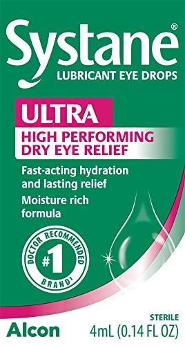 Systane Ultra bottle showing extended protection for eyes