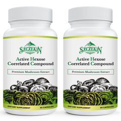 SZCZEKIN Active Hexose bottle with 180 vegan capsules for daily immune support.