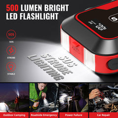 S ZEVZO ET03 LED flashlight provides bright emergency light.