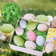 SZFYY Easter Grass ideal for planning egg hunts and spring setups
