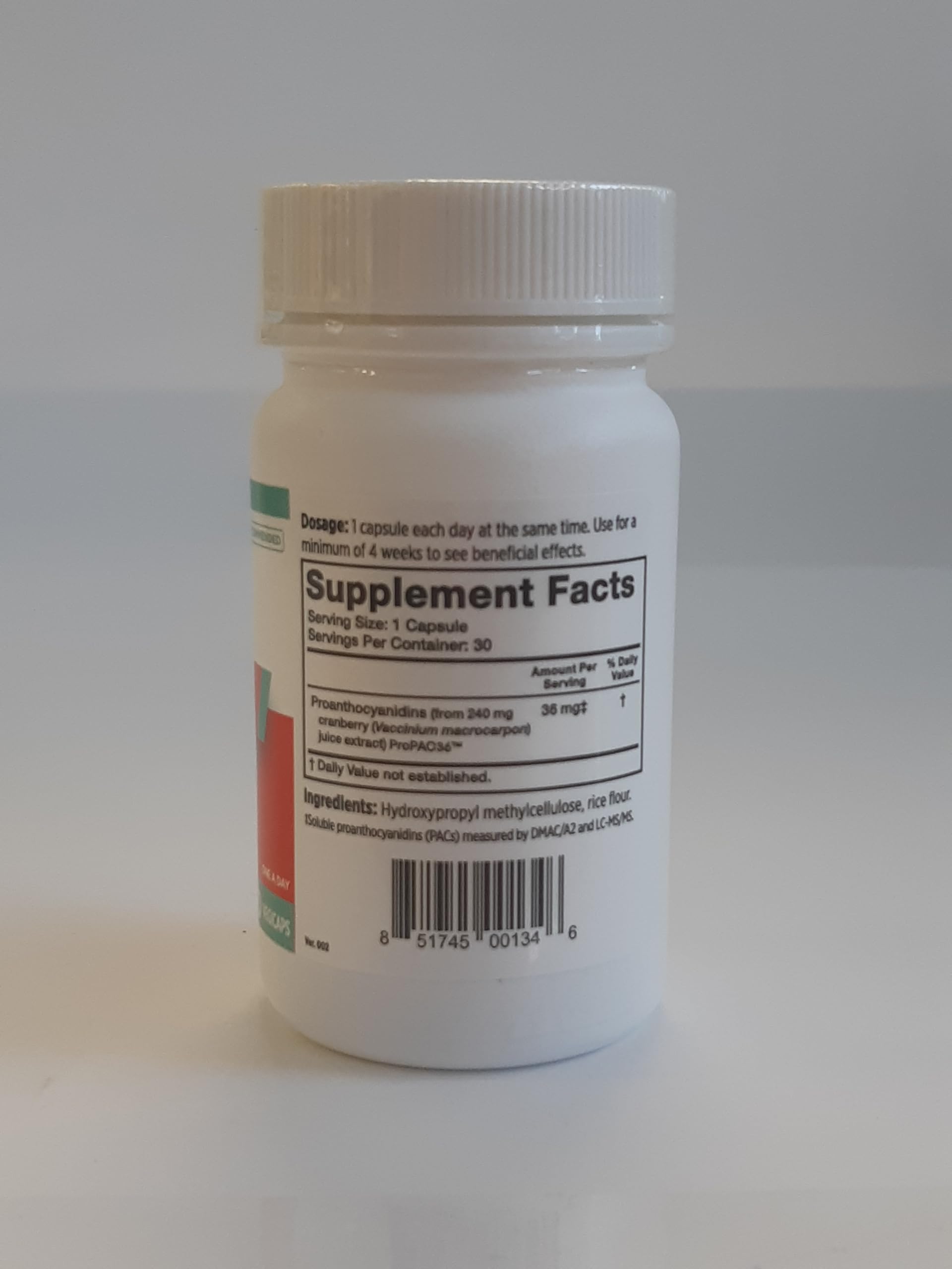 Pregnancy-friendly Szio+ Utiva Cranberry PACs box messaging
