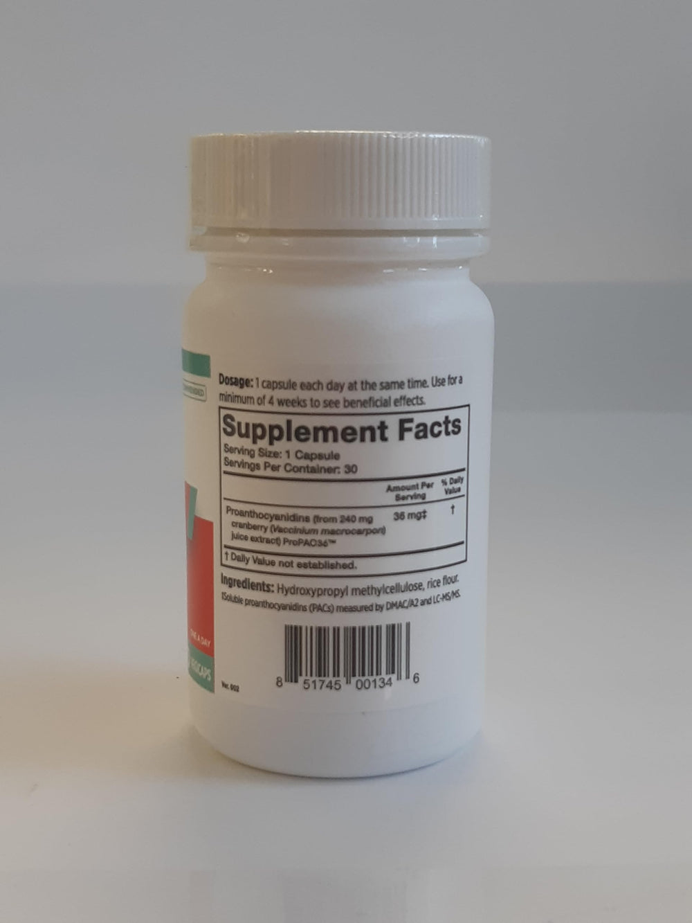 Pregnancy-friendly Szio+ Utiva Cranberry PACs box messaging