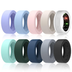 SZJCLTD Oura Gen4/Gen3 and Samsung Ring cover close-up showing anti-scratch protection for workouts