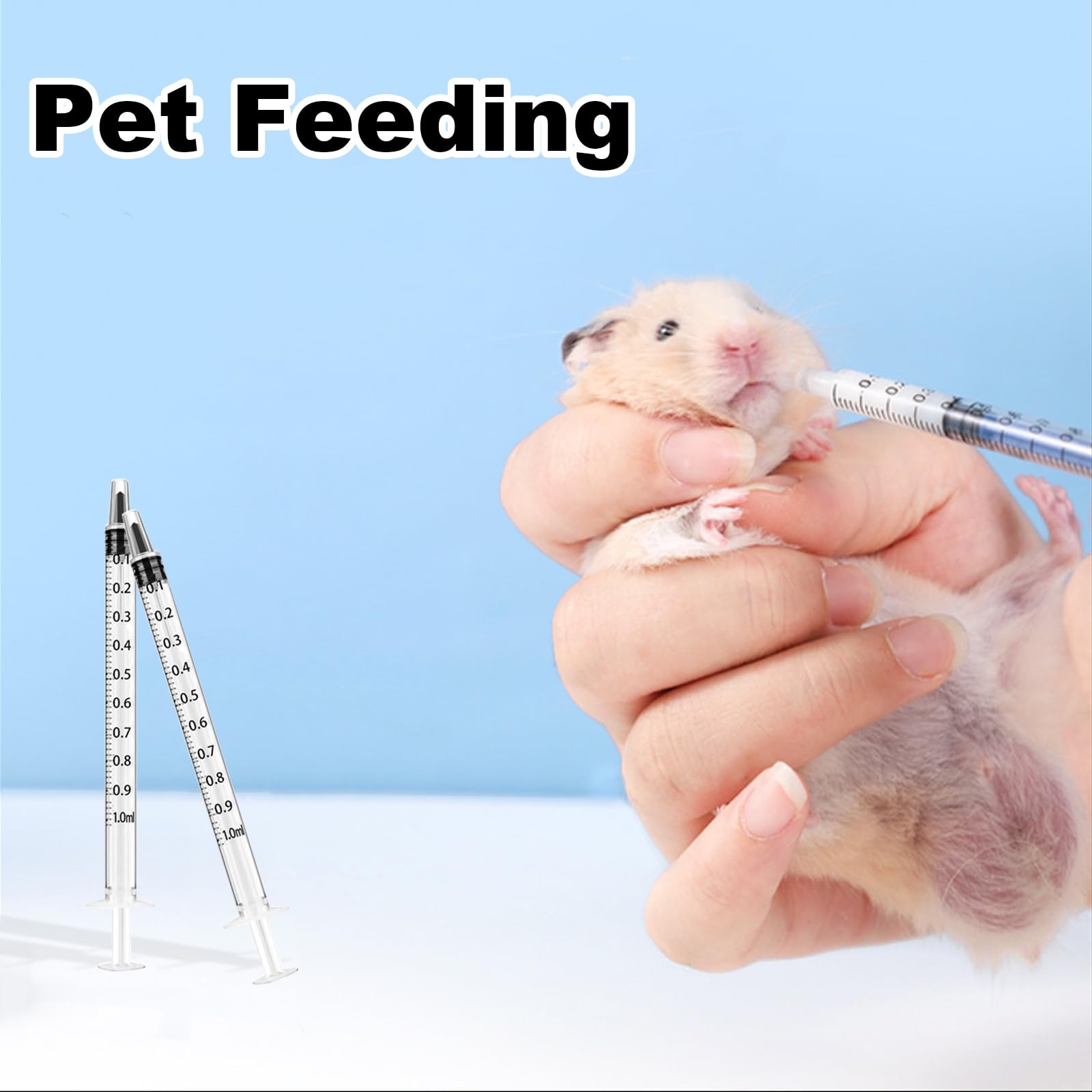SZTJHN 1ml syringe used for pet feeding and small liquid dosing