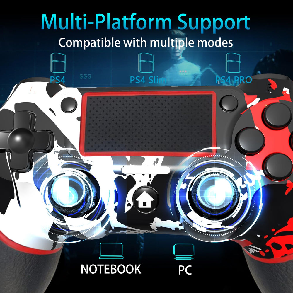 SZYUYU packaging of the PS4 wireless controller flame white