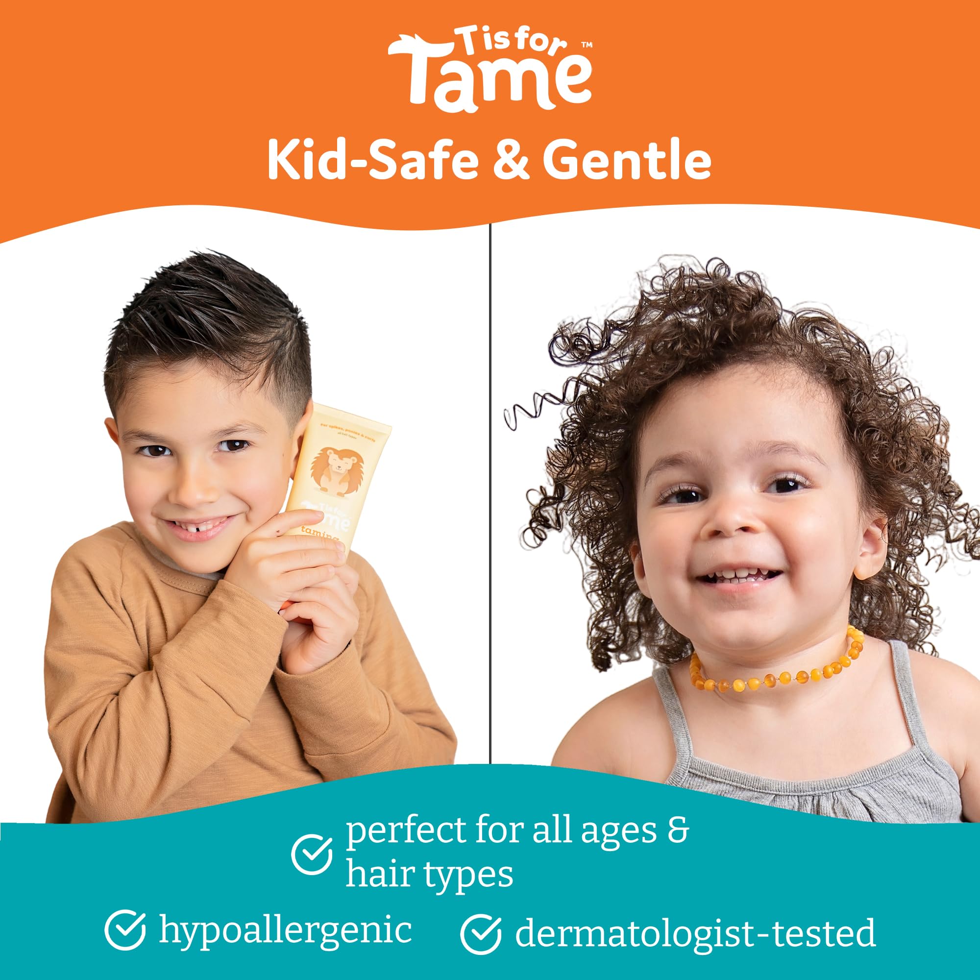 T is for Tame 2-pack box emphasizes vegan, cruelty-free formula.