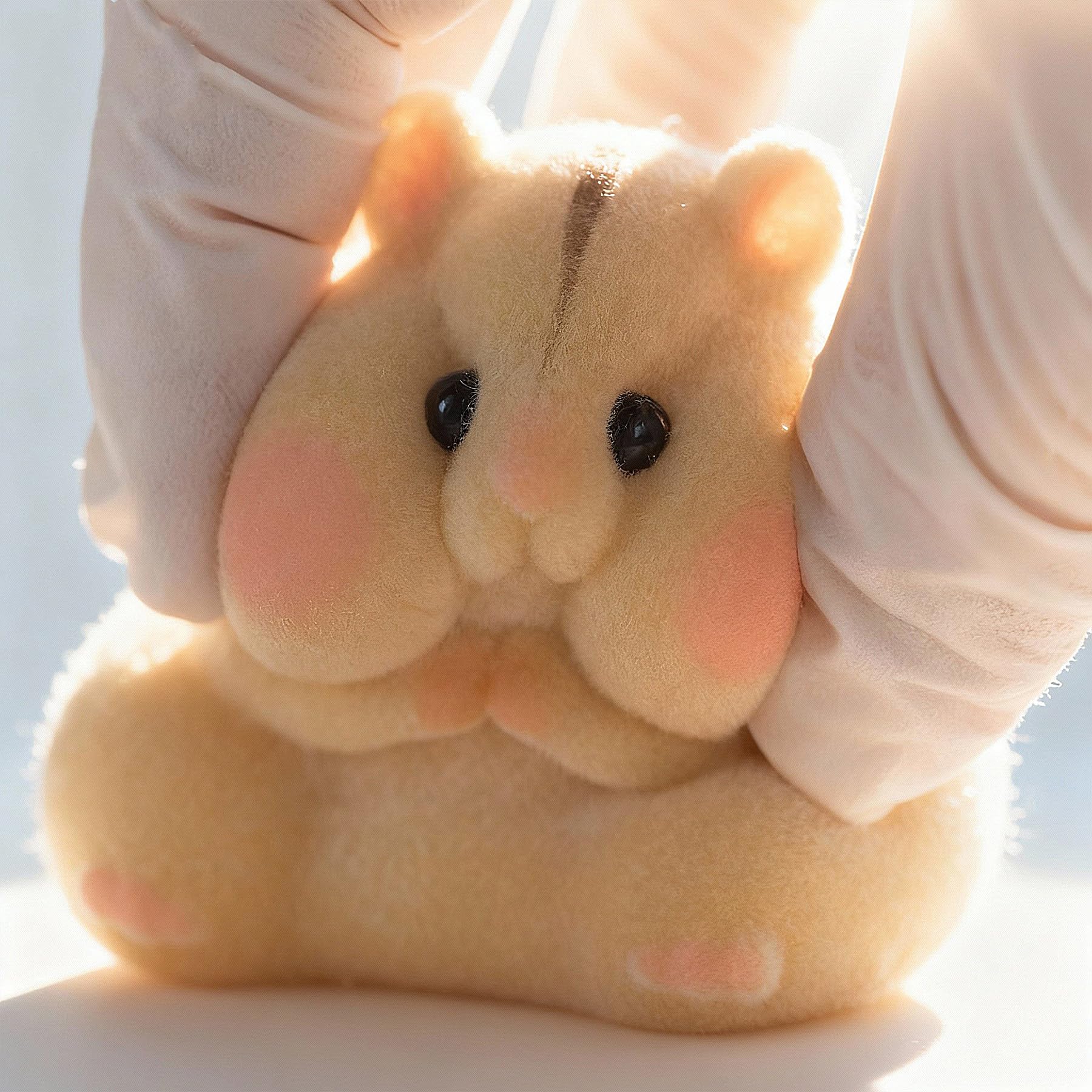 Taba soft silicone mochi hamster invites soothing fidget and sensory exploration