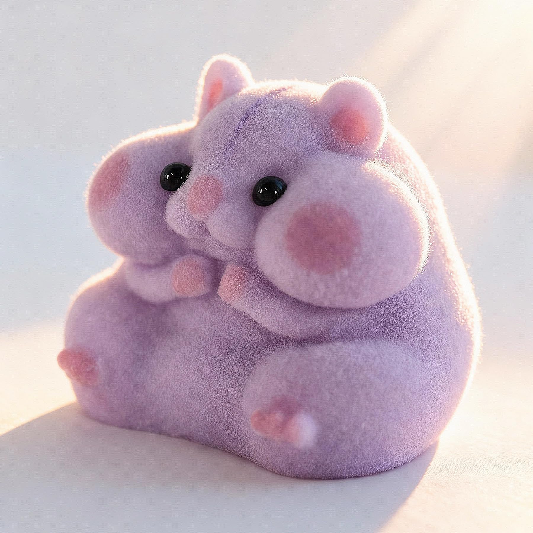 Taba squishy hamster toy realistic mochi look inspires tactile exploration.