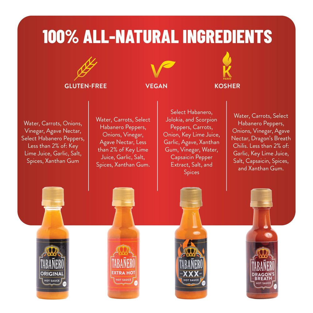 Tabanero Original bottle ready to elevate everyday meals with bold heat.