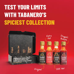 Tabanero XXX Hot bottle targets extreme heat enthusiasts.