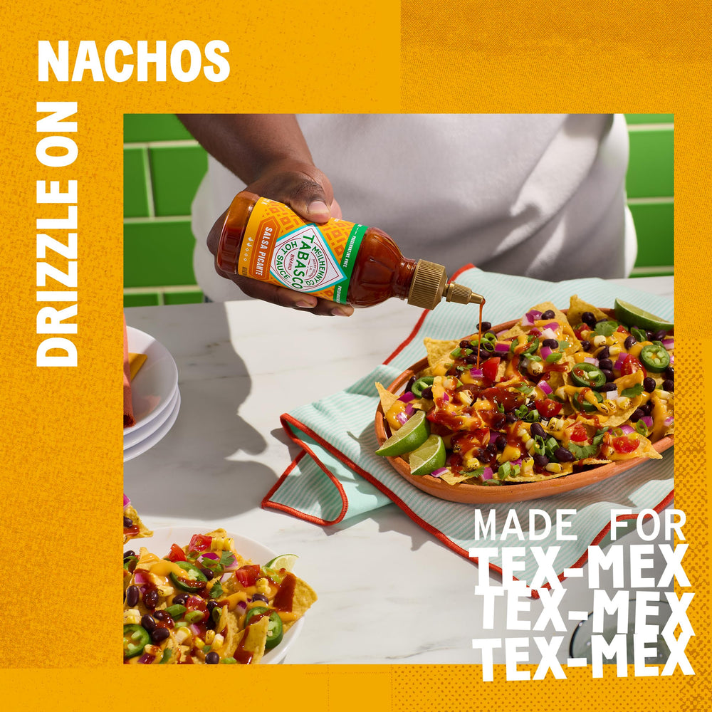TABASCO Salsa Picante uses red jalapeños for a bright kick