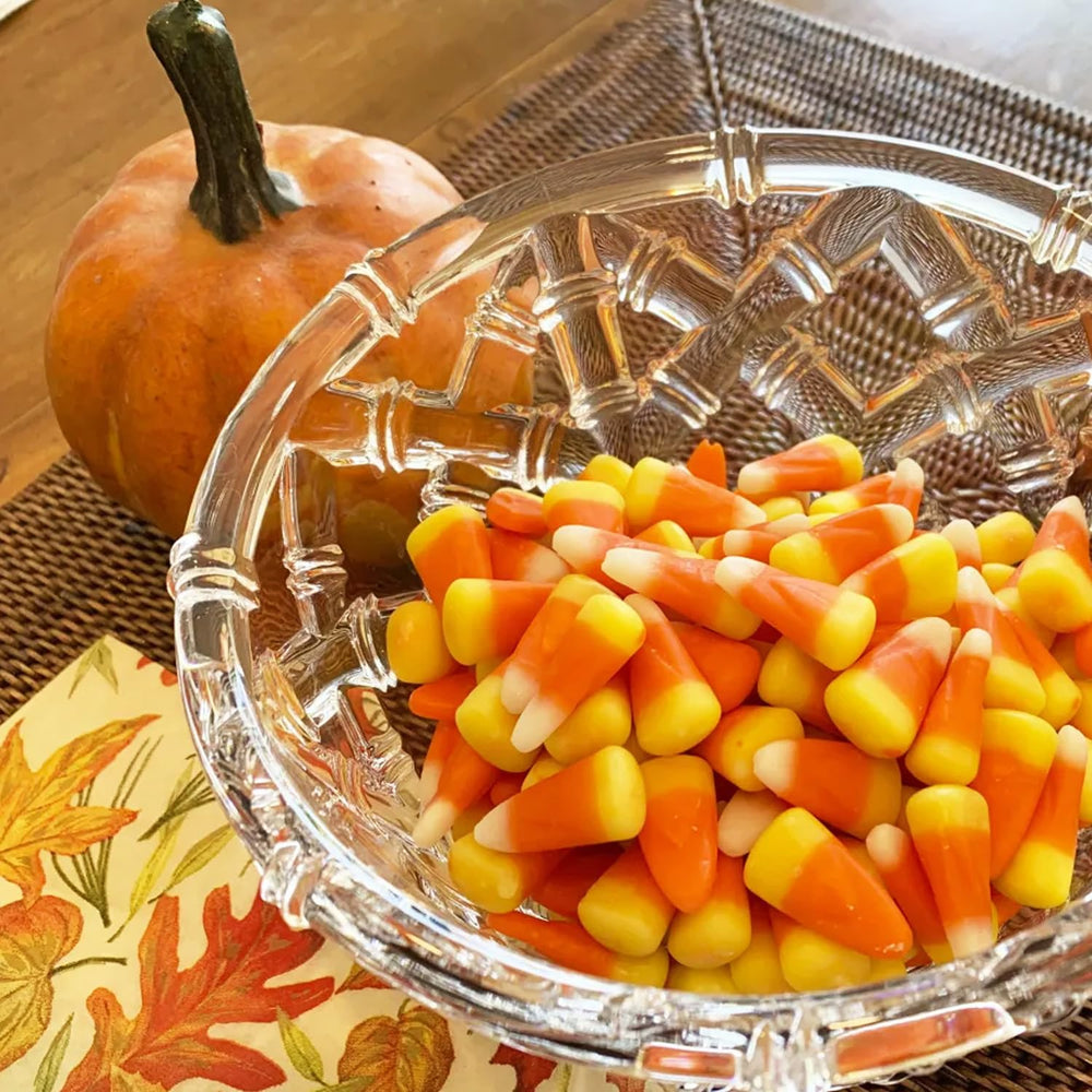 Taboom candy corn topping for cupcakes, cookies, and festive treats.