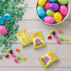Taboom classroom party jelly beans ready for egg hunts.