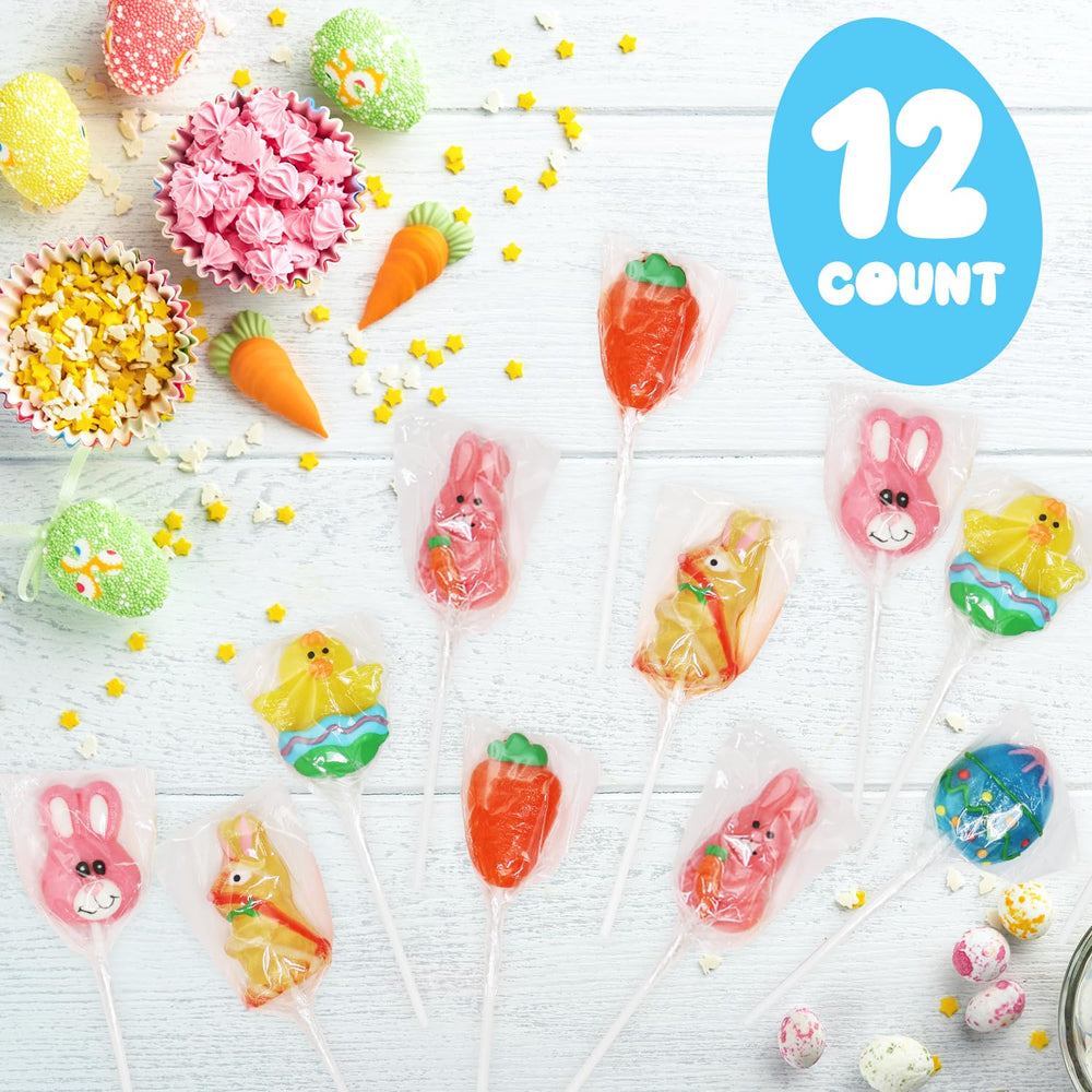 Taboom bunny-shaped lollipops add festive flair to Easter egg hunts and gift bags.