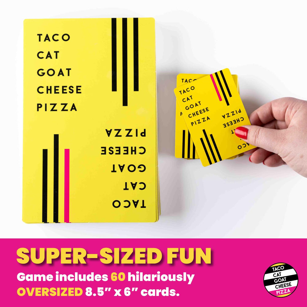 Taco Cat Goat Cheese Pizza classroom-friendly game for quick breaks and icebreakers