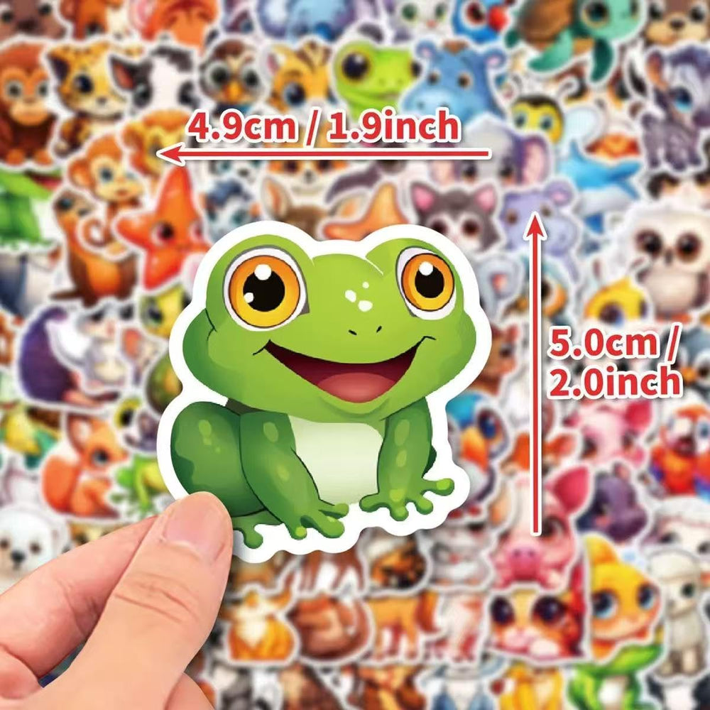 Taeekiy waterproof vinyl stickers withstand daily wear on laptops and cups.